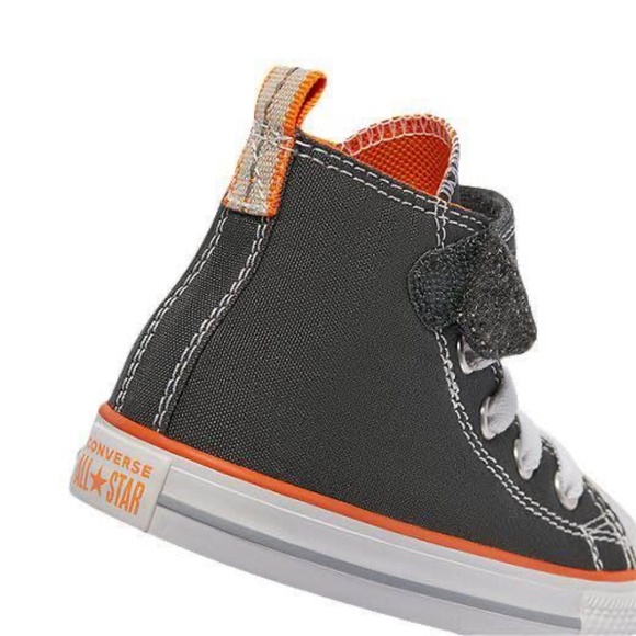 BRAND NEW boy toddler converse chuck Taylor all star hi velcro shoes size 9 - Picture 5 of 9